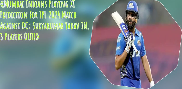Mumbai indians tomorrow match